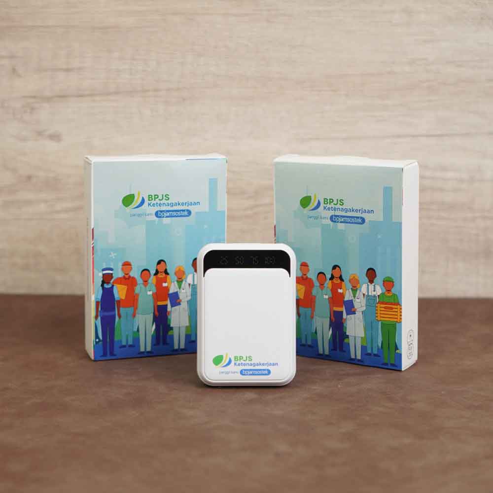 Home powerbank tas souvenir