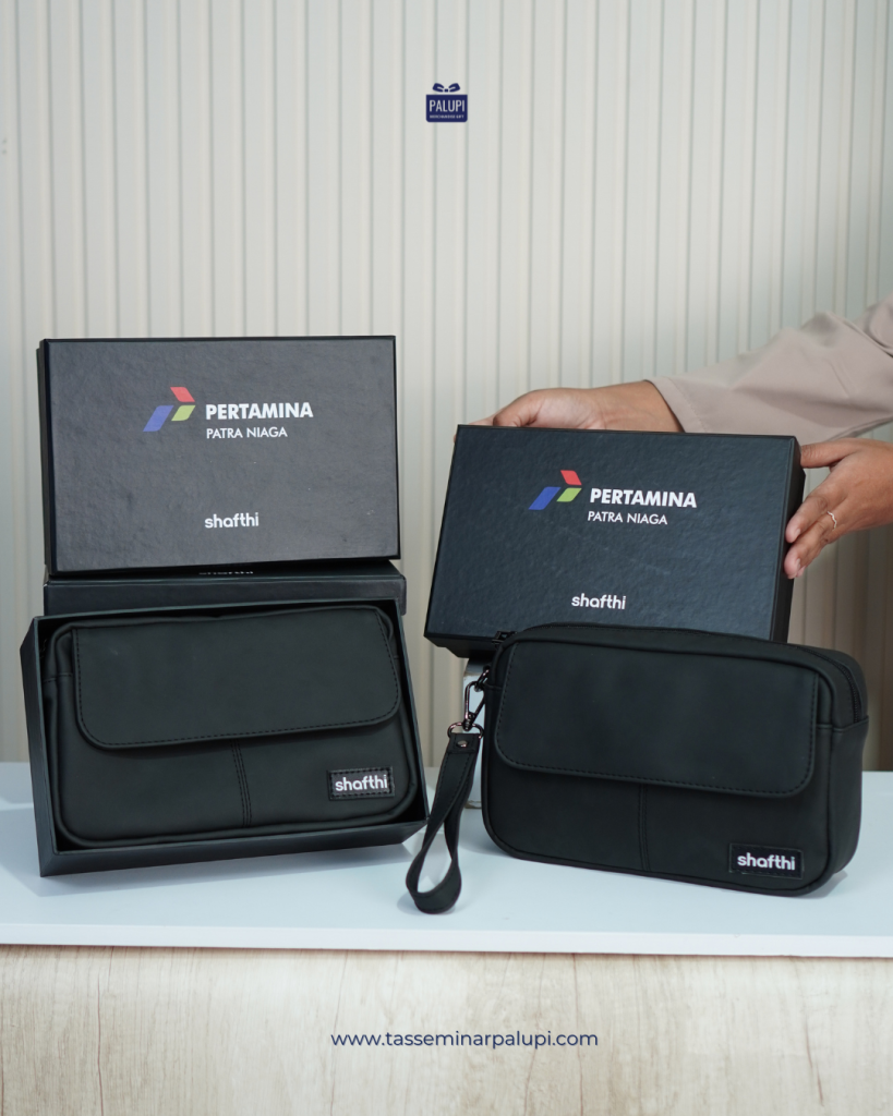 souvenir sertijab giftset pouch palupi tasseminarpalupi palupigift pertamina