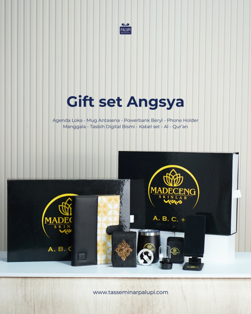 sertijab giftset angsya tasseminarpalupi palupigift souvenirlepassambut