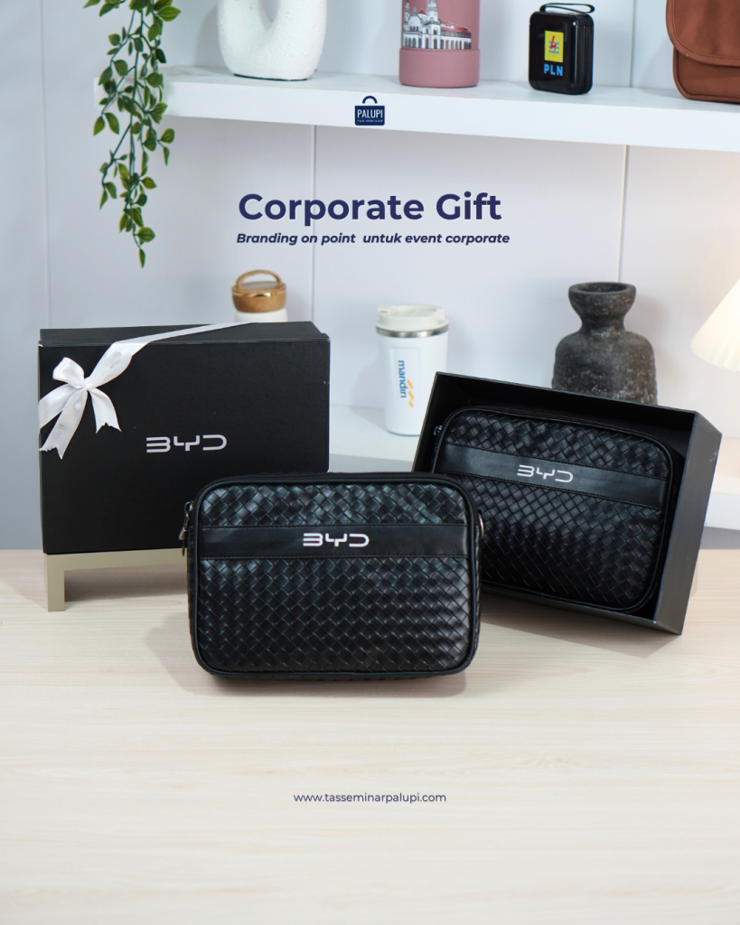 Tas Seminar Palupi souvenir coporate souvenir BYD souvenir pln souvenir pouch souvenir tas Souvenir dan gift custom untuk instansi dan corporate event